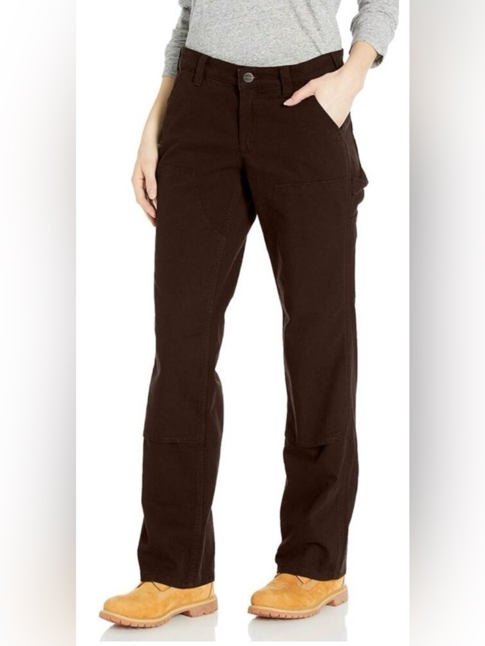 Carhartt Women's Rugged Flex Loose Fit Canvas Double Work Pant